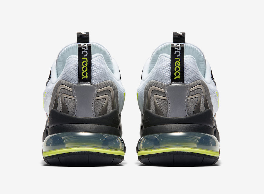 Nike Air Max 270 React ENG Neon CW2623-001 Release Date Info