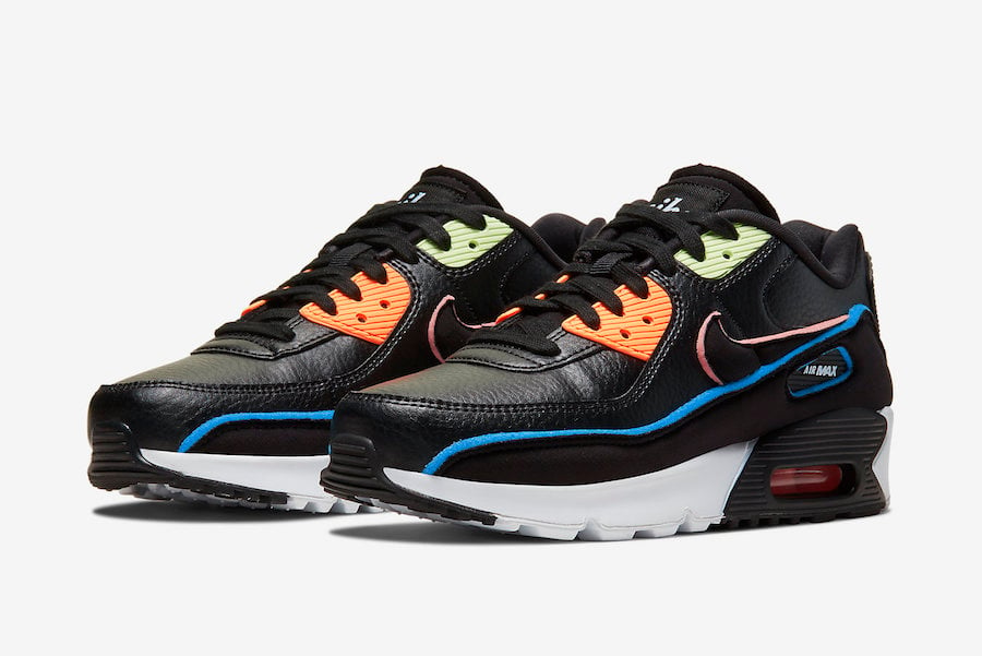 This Nike Air Max 90 for Kids Features Sponge-Like Material