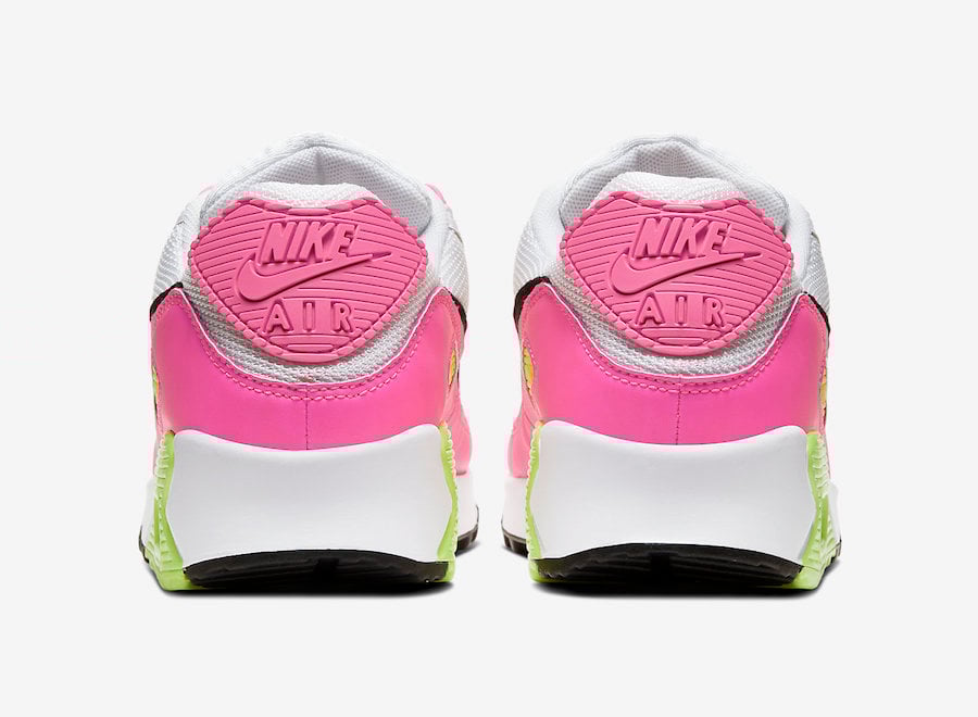 air max 90 neon pink