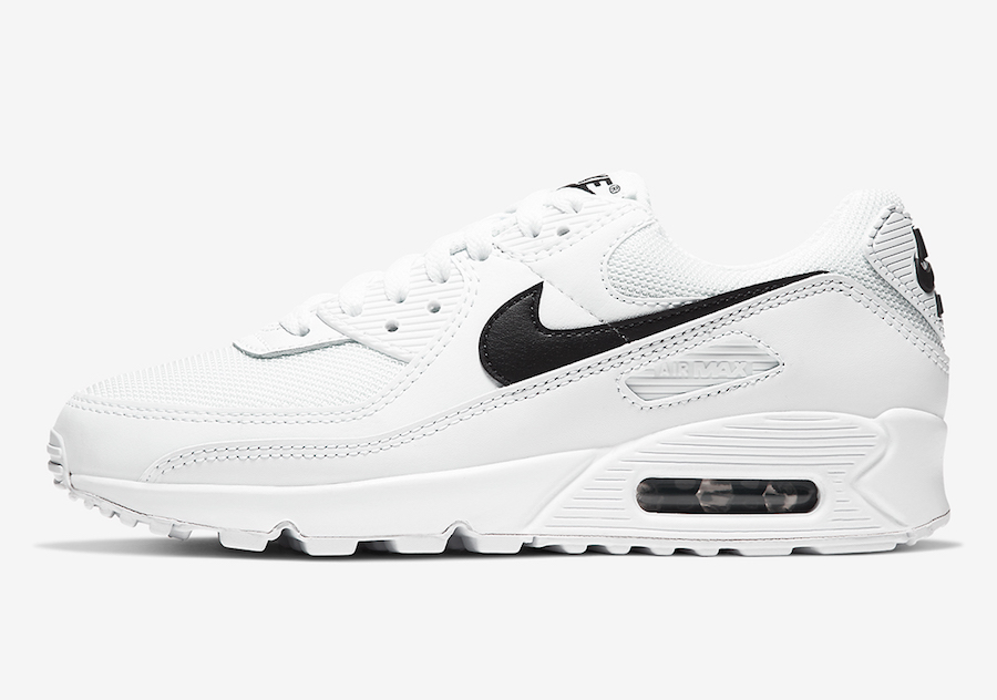 Nike Air Max 90 WMNS White Black CQ2560-101 Release Date Info