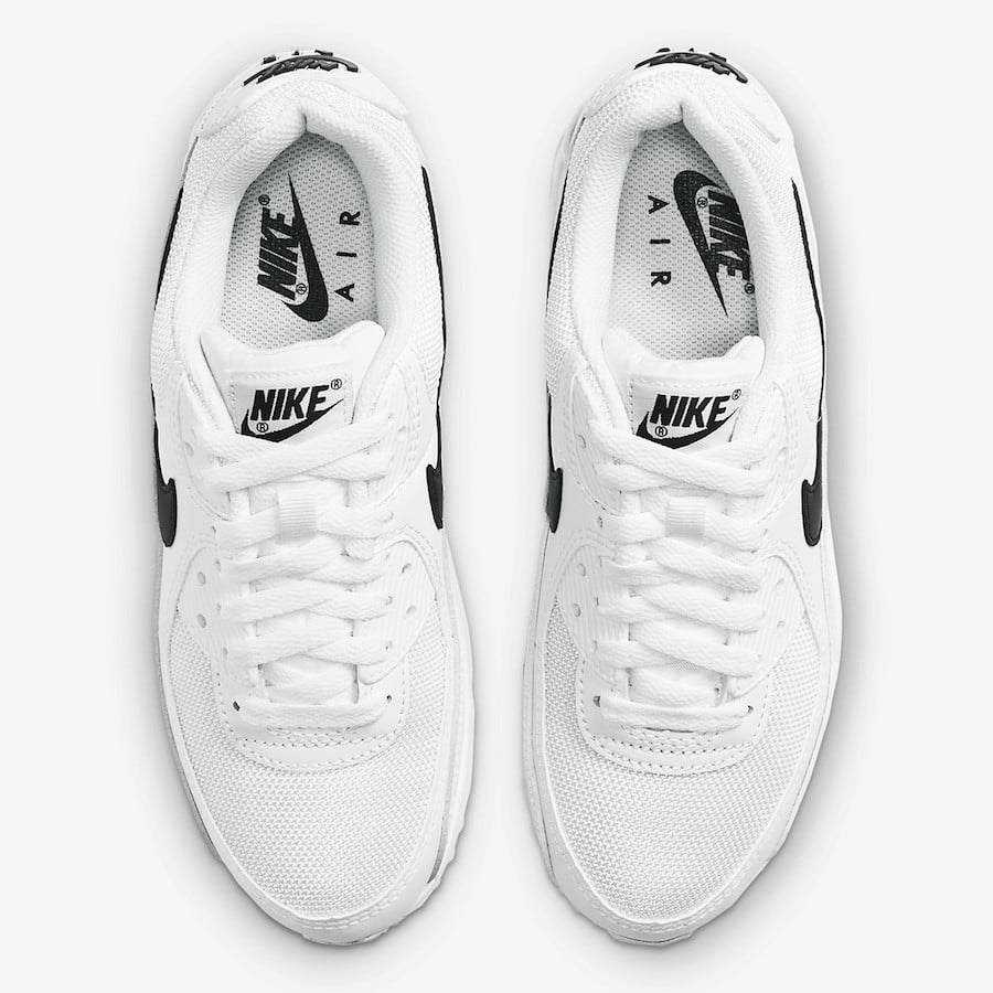 Nike Air Max 90 WMNS White Black CQ2560-101 Release Date Info