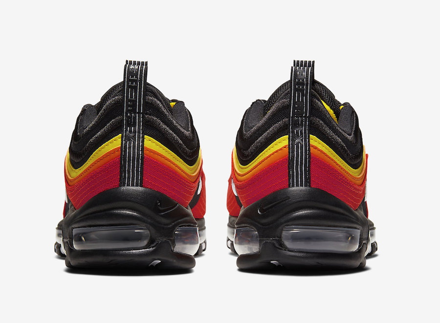 Nike Air Max 97 Baseball Black Red Yellow CT4525-001 Release Date Info