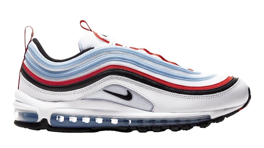 blue and black air max 97