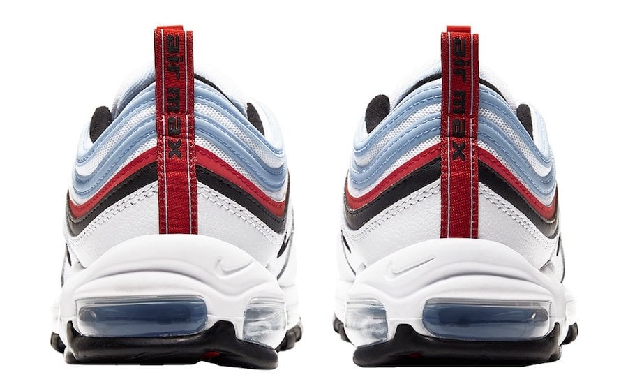 Nike Air Max 97 Light Blue Red Black CW6986-100 Release Date Info