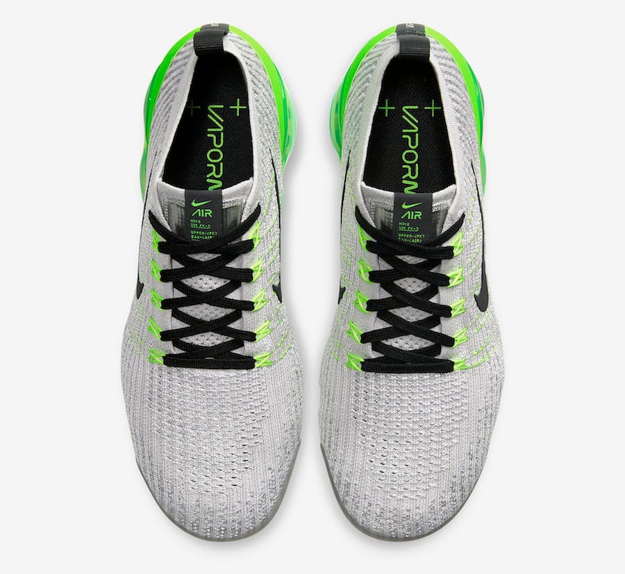 Nike Air VaporMax 3.0 Vast Grey Electric Green AJ6900-011 Release Date Info