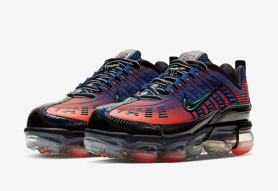 Nike Air VaporMax 360 Blue Void Kinetic Green Magic Ember CK2719-400 Release Date Info