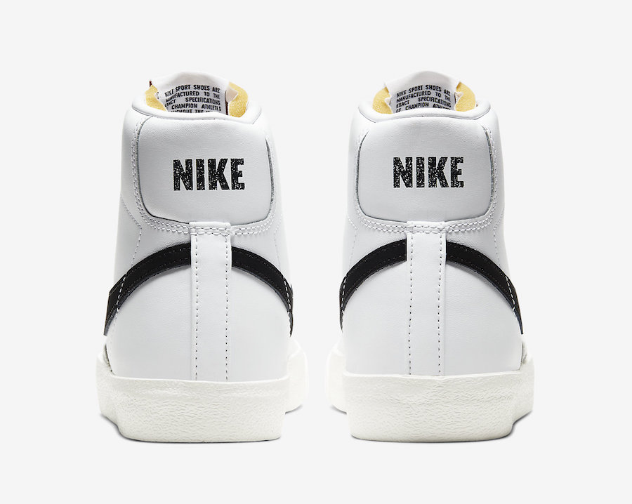 Nike Blazer Mid White Black CZ1055-100 Release Date Info