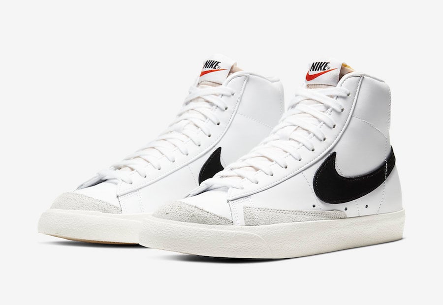 Nike Blazer Mid White Black CZ1055-100 Release Date Info
