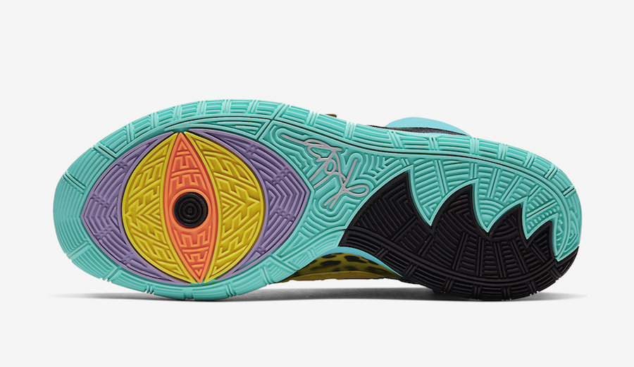 Nike Kyrie 6 Oracle Aqua Animal Print BQ4630-300 Release Date Info