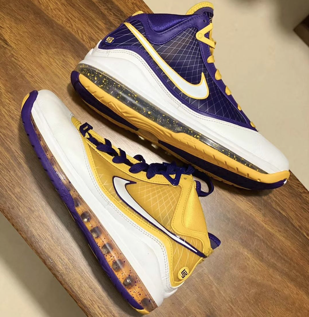 Nike LeBron 7 Lakers Release Date Info