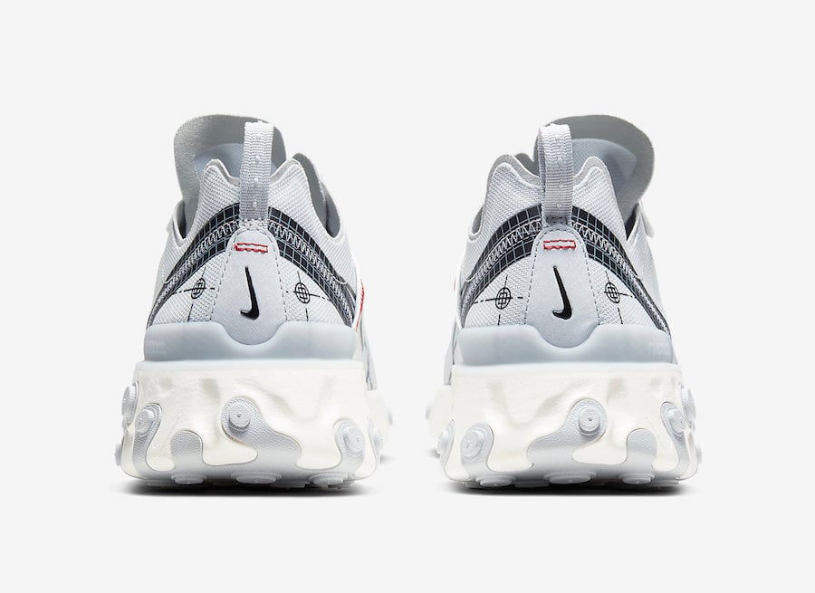 Nike React Element 55 Schematic CU3009-002 Release Date Info