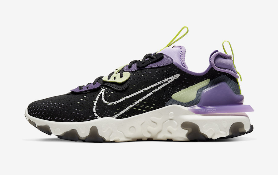 Nike React Vision Black Gravity Purple Volt CD4373-002 Release Date ...