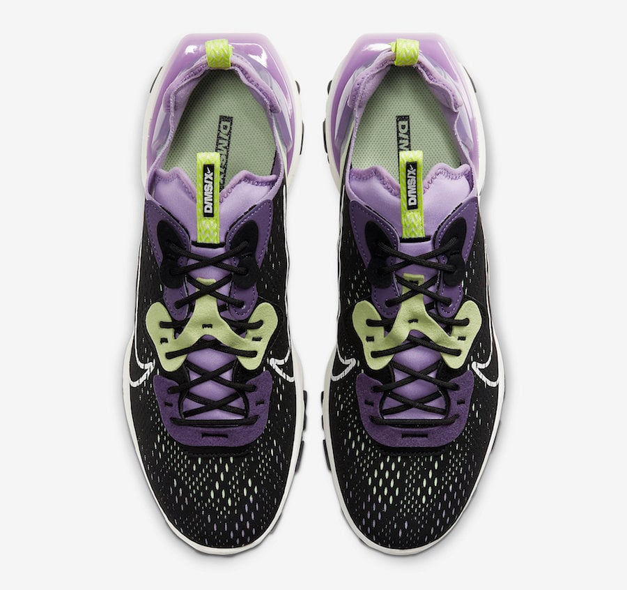 Nike React Vision Gravity Purple Volt CD4373-002 Release Date