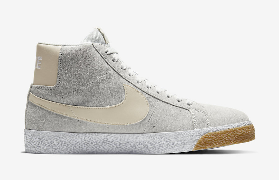 Nike SB Blazer Mid Cream Gum 864349-005 Release Date Info