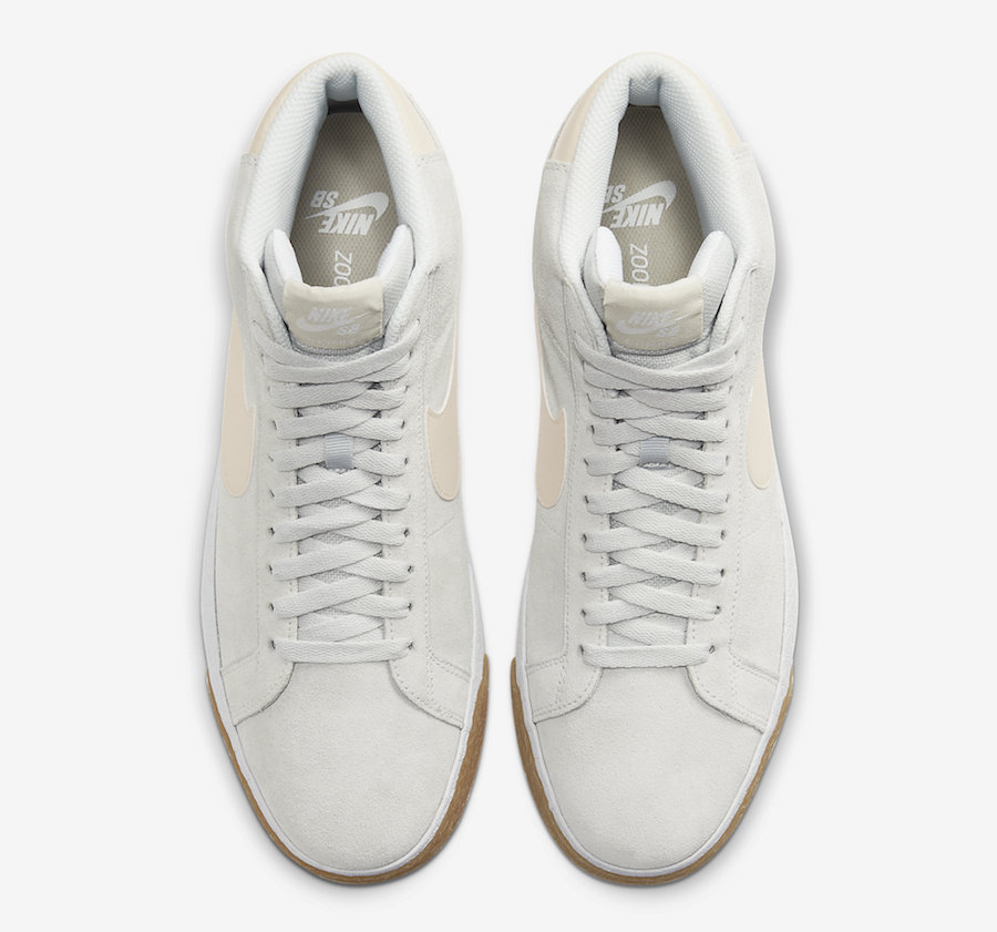 Nike SB Blazer Mid Cream Gum 864349-005 Release Date Info