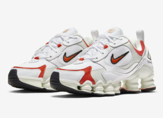 nike shox tl black and red