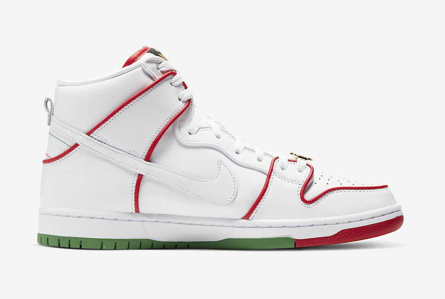 Paul Rodriguez Nike SB Dunk High Boxing CT6680-100 Release Date