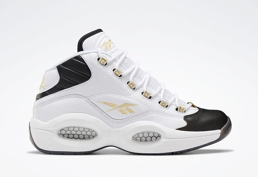 Reebok Question White Black Gold EF7599