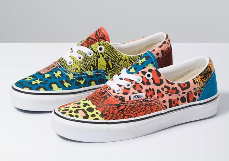 Vans Patchwork Era Leopard Snakeskin Release Date Info