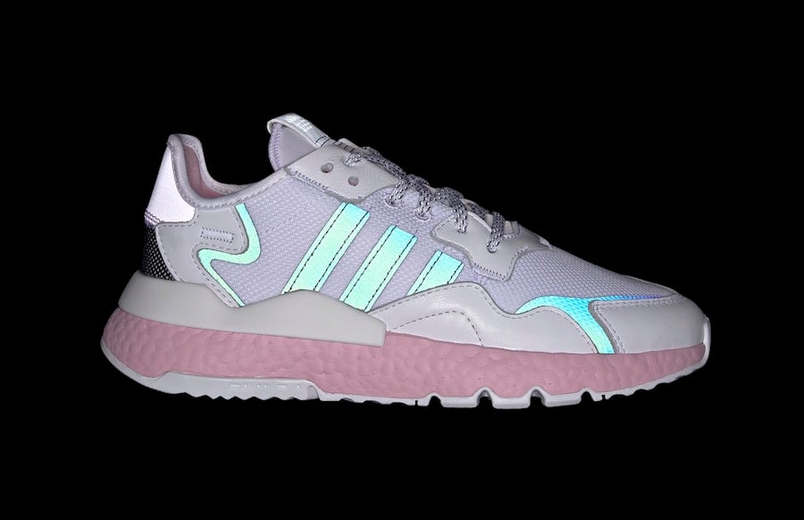 adidas nite jogger pink