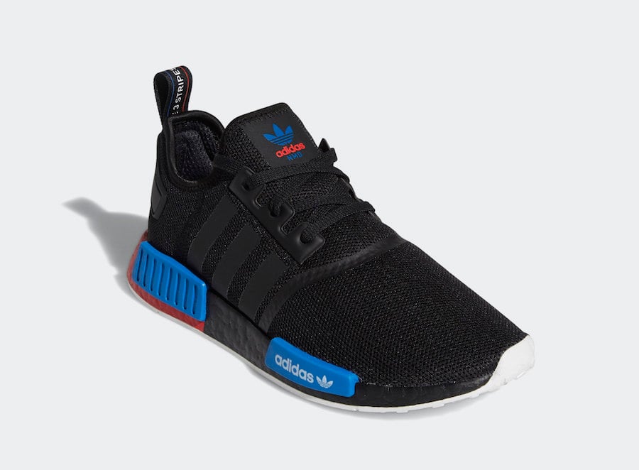 adidas NMD R1 Core Black Lush Red FX4355 Release Date Info