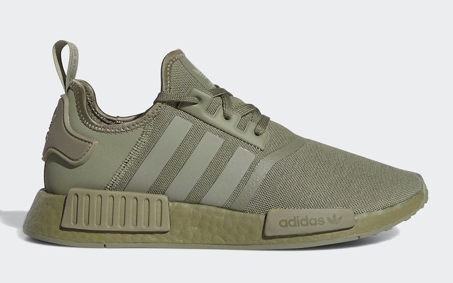 adidas NMD R1 Olive Legacy Green FW6415 Release Date Info