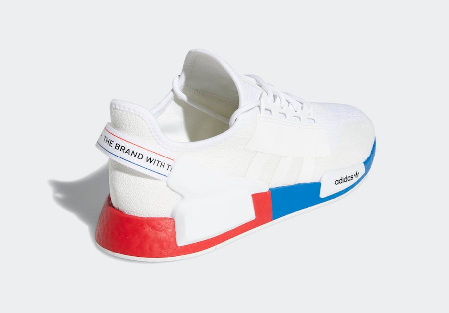 red white and blue nmd