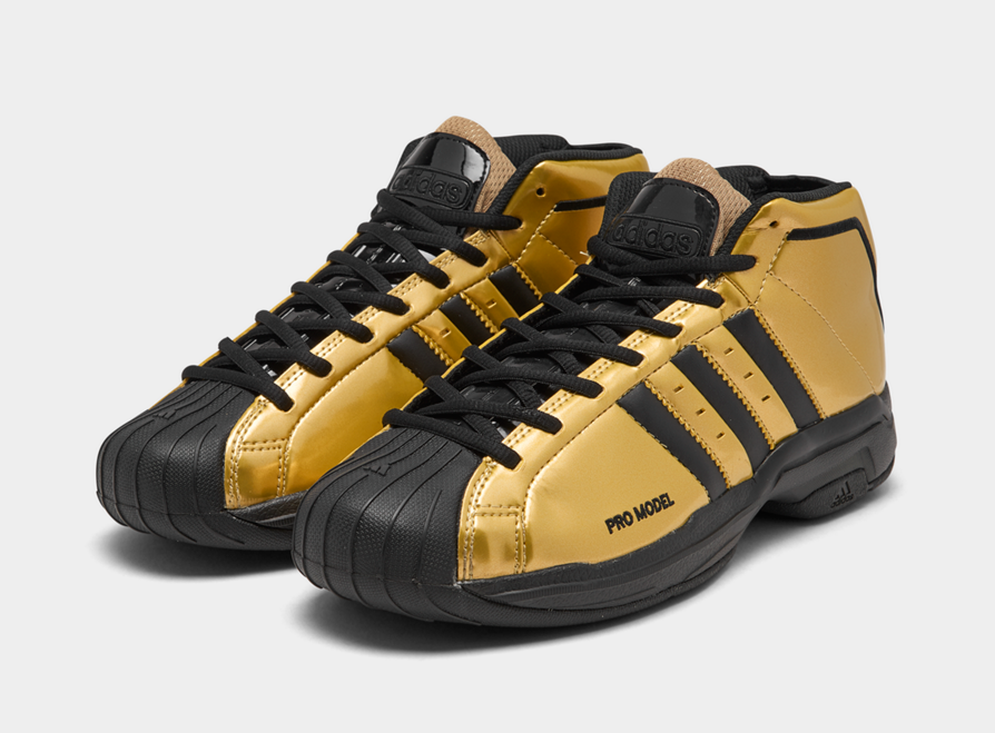 adidas pro model black and gold