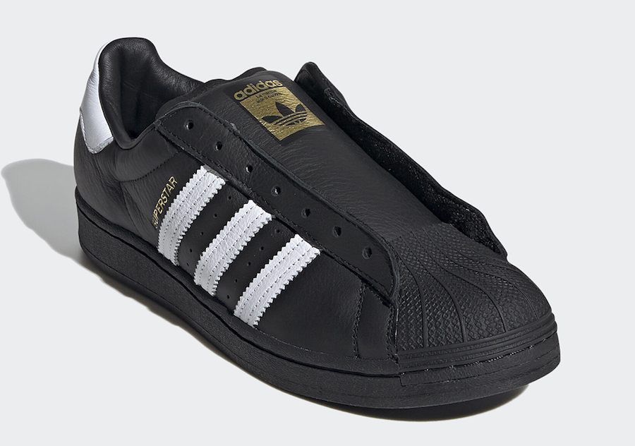 adidas Superstar Laceless Black FV3018 Release Date Info