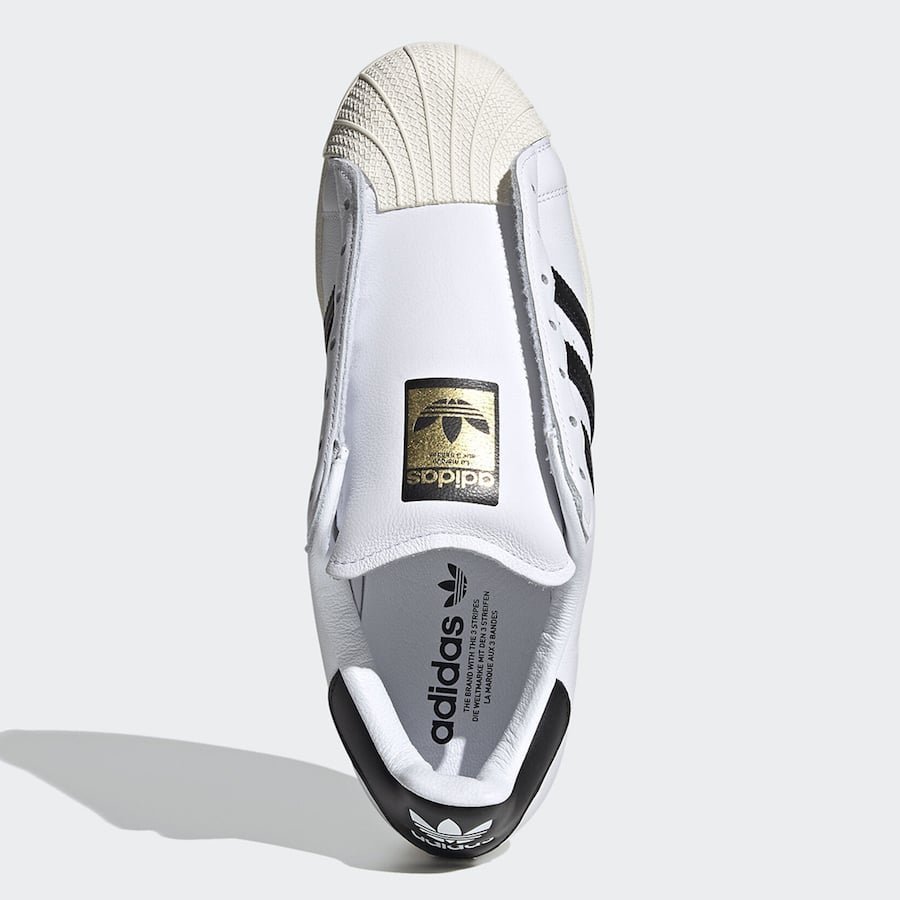 adidas Superstar Laceless White FV3017 Release Date Info