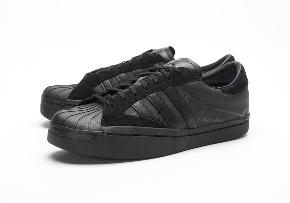 adidas Y-3 Yohji Pro Superstar Skate Low Triple Black EH2268 Release Date Info