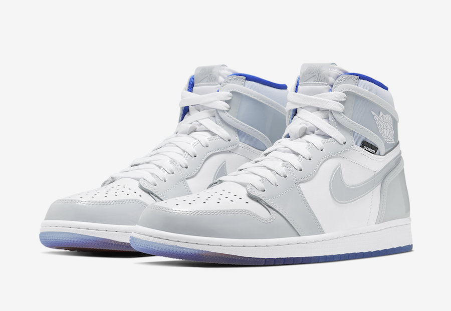 Air Jordan 1 Zoom R2T White Racer Blue 