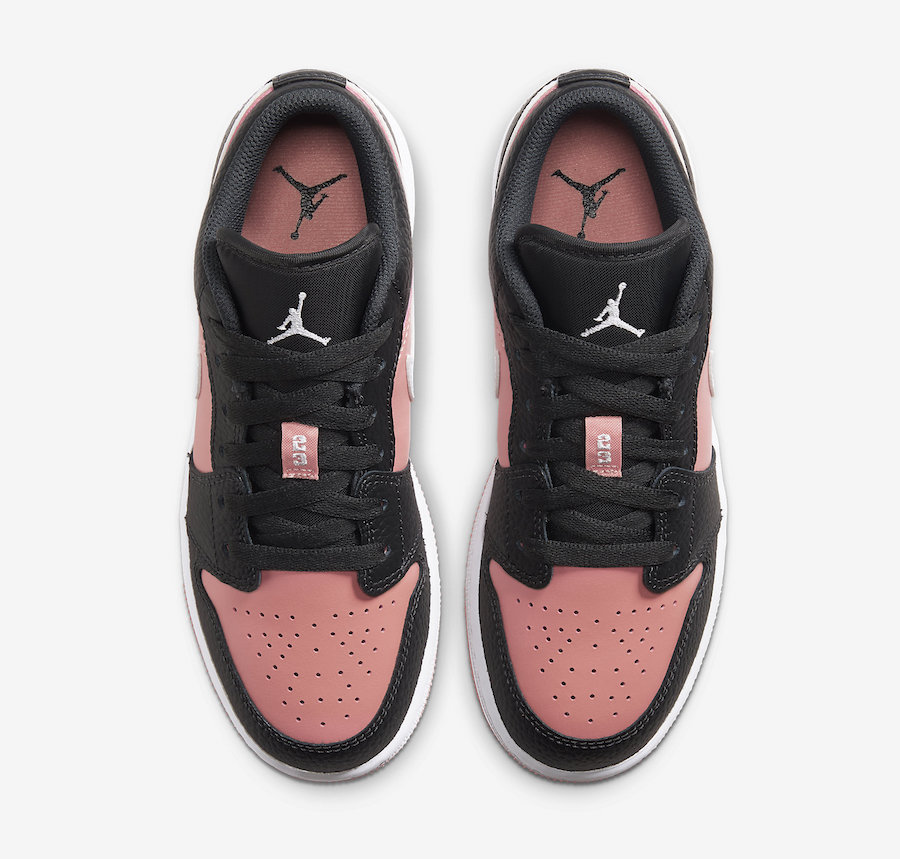 Air Jordan 1 Low GS Pink Quartz 554723-016 Release Date Info