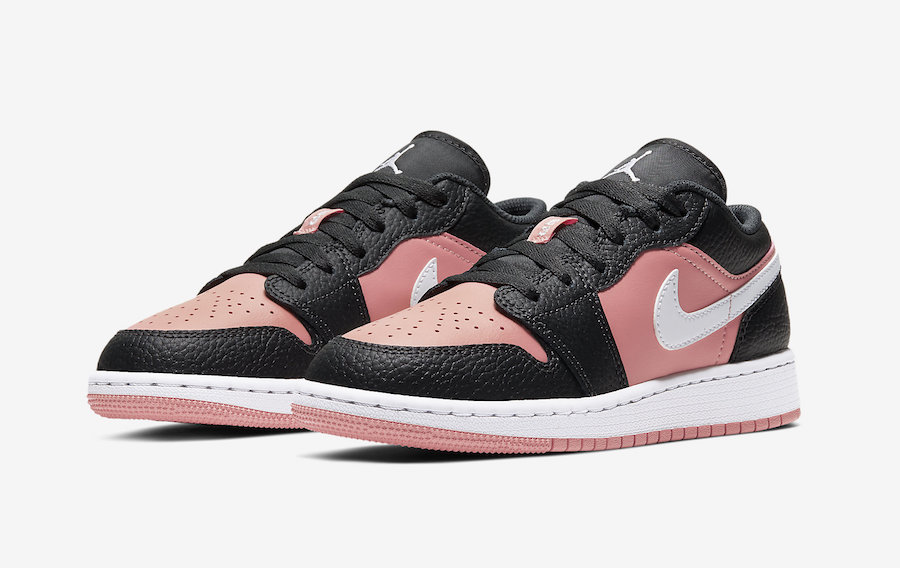 Air Jordan 1 Low GS Pink Quartz 554723-016 Release Date Info