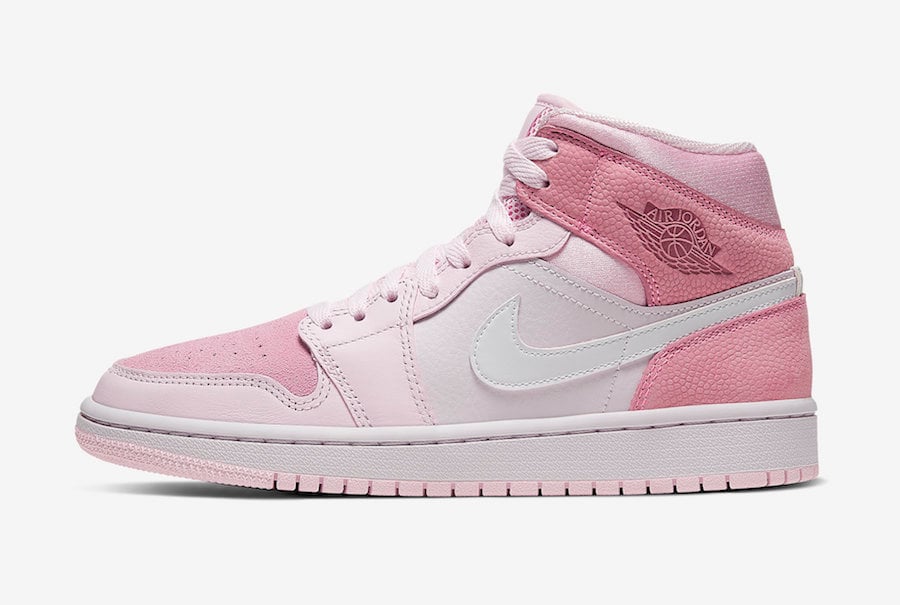 air jordan 1 mid pink drop