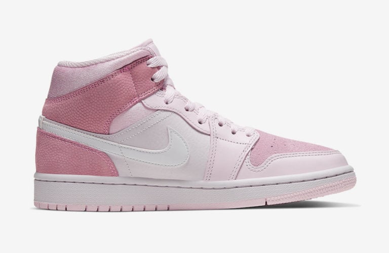 air jordan mid digital pink