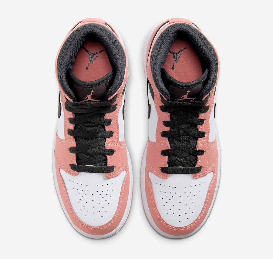 jordan 1 mid pink quartz release date