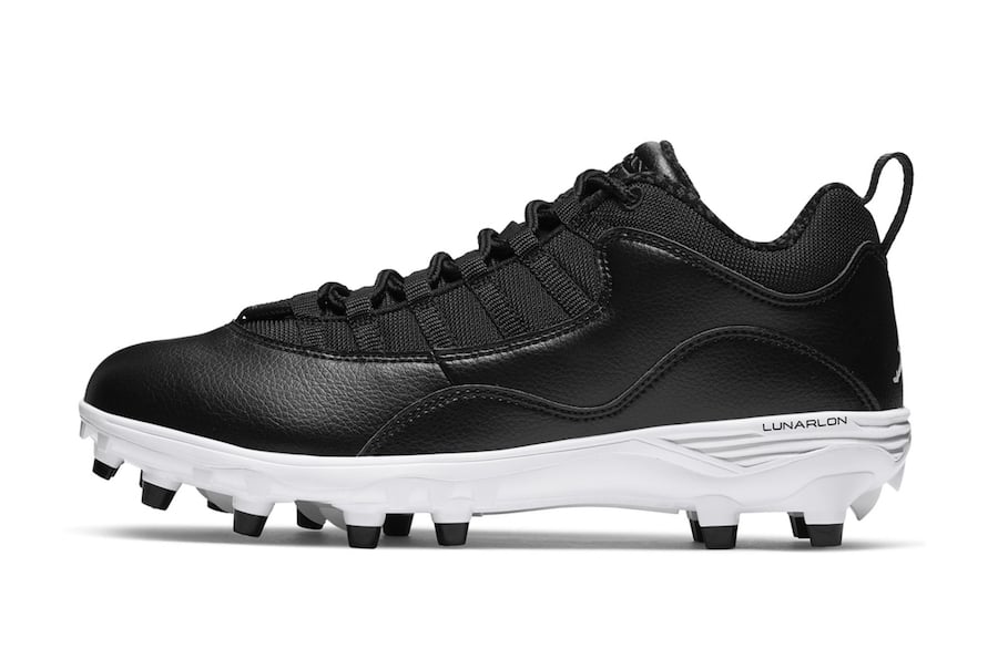 Air Jordan 10 Black White Baseball Cleats Release Date Info