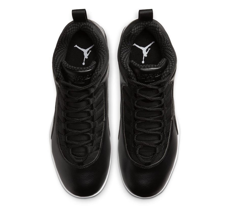 Air Jordan 10 Black White Baseball Cleats Release Date Info