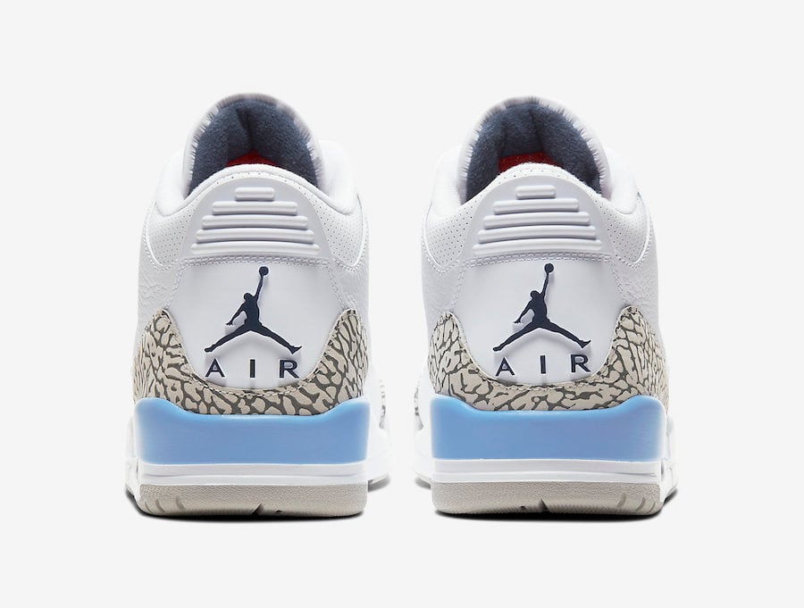 Air Jordan 3 UNC CT8532-104 Release Info