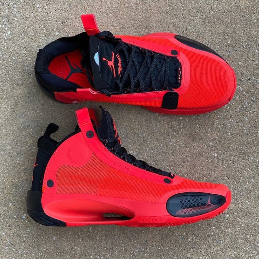 Air Jordan 34 Infrared 23 AR3240-600 Release Date Info