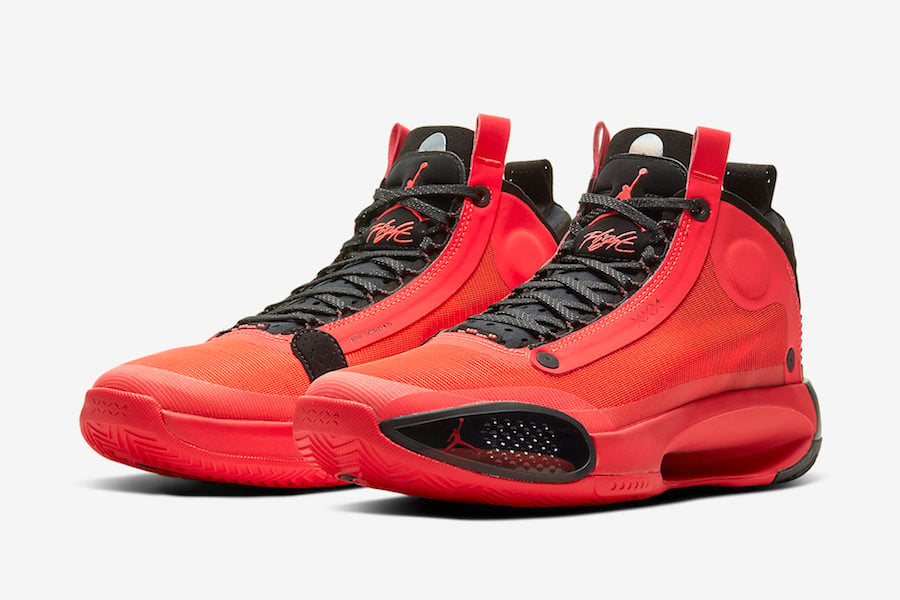 Air Jordan 34 XXXIV Infrared 23 AR3240-600 Release Info