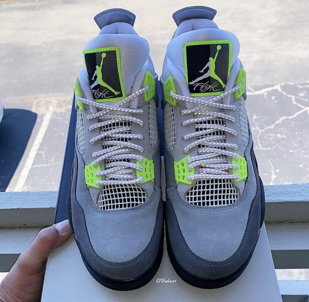 air jordan 4 neon 2020