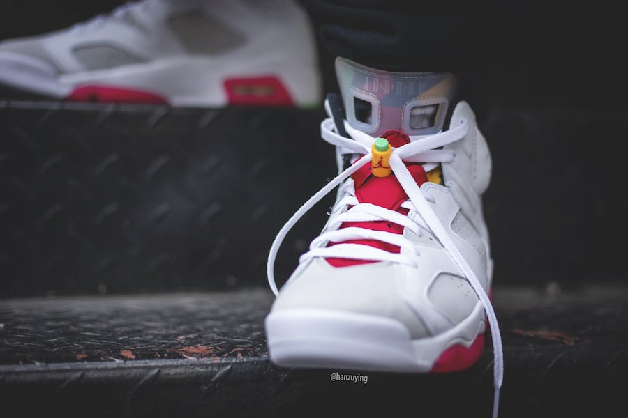 Air Jordan 6 Hare CT8529-062 On Feet