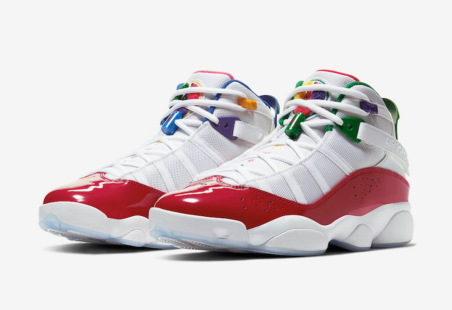 Jordan 6 Rings ‘Multicolor’ Starting to Release