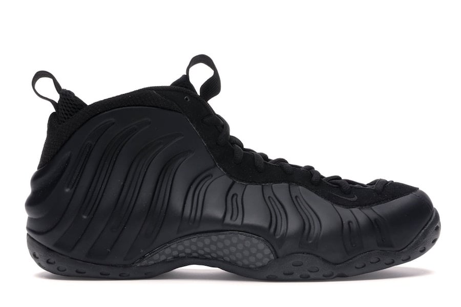 Nike Air Foamposite One Anthracite Blackout 2020 314996-001 Release Date Info