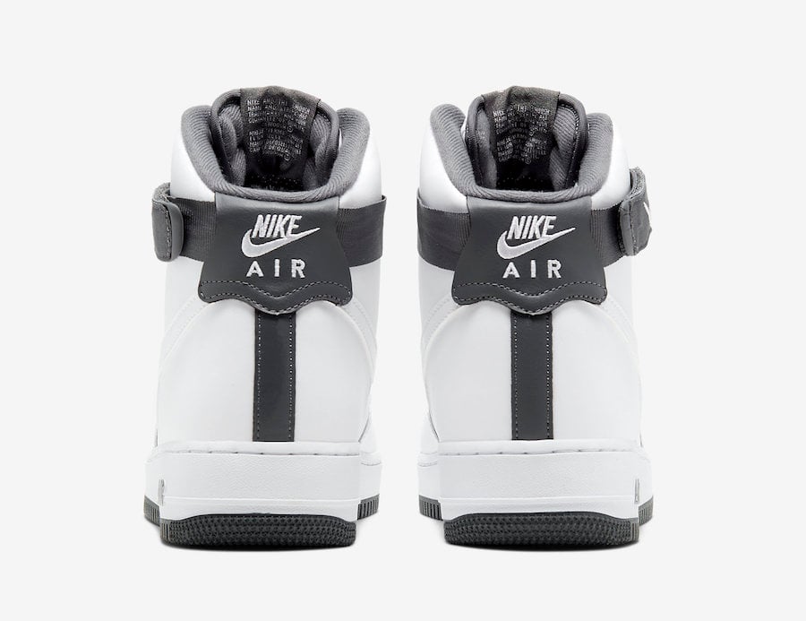 Nike Air Force 1 High White Charcoal CD0910-100 Release Date Info