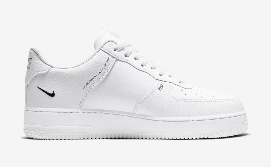 Nike Air Force 1 Low Sketch White Black CW7581-101 Release Date Info