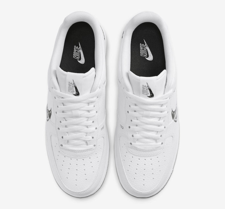 Nike Air Force 1 Low Sketch White Black CW7581-101 Release Date Info ...