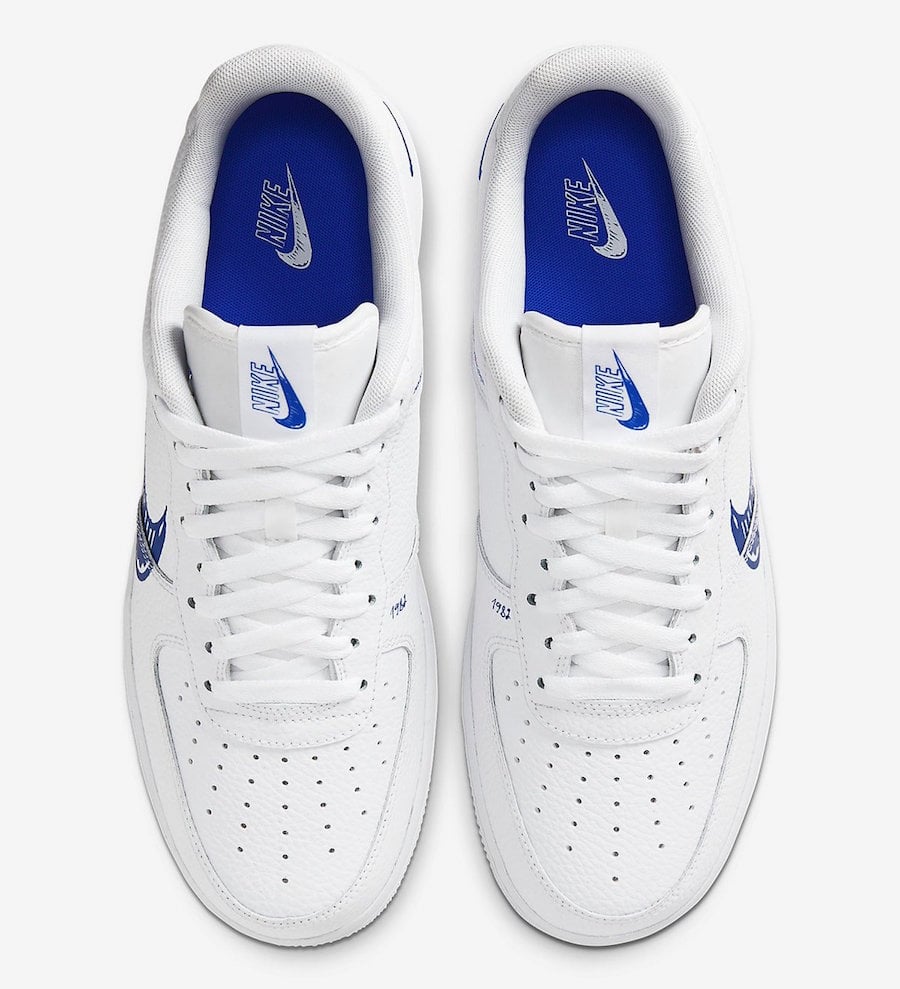 Nike Air Force 1 Low Sketch White Royal Blue CW7581-100 Release Date Info